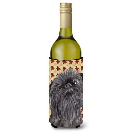 

Brussels Griffon Fall Leaves Wine Bottle Beverage Insulator Beverage Insulator Hugger