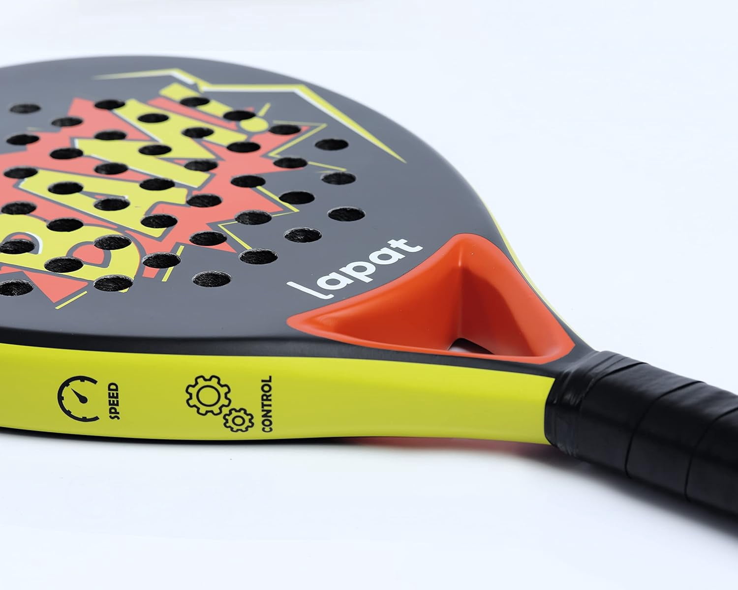 Padel Racket with Cover Bag - Carbon Surface with EVA Memory Foam- Paddle Tennis Racquets Lightweight -  Tennis