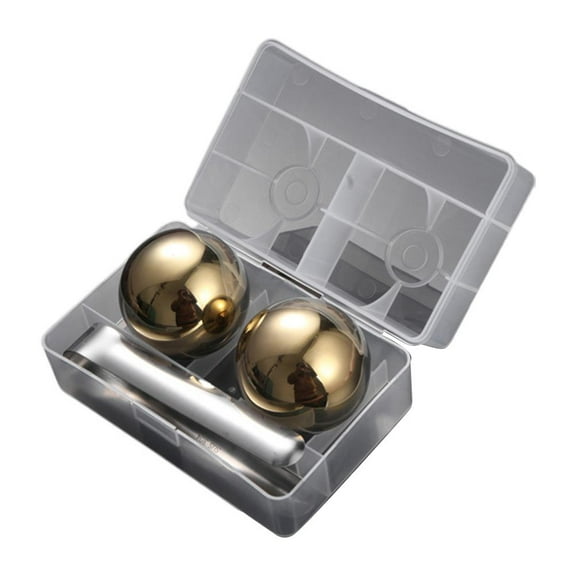 Reusable Metal for Drinks,55 mm Stainless Steel Ice Round Balls,Large Round Whiskey Chilling Stones,Spherical Metal for Beer/Cocktail/Vodka/Wine