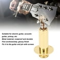 thumbnail image 3 of Guitar Output Jack Socket Metal Acoustic Guitar Endpin Output Jack Socket With 6.35mm Universal Interface For Pickups, 3 of 8