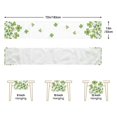 thumbnail image 2 of JOOCAR St. Patrick's Day Table Runner, Simple Clover 13x72 Inch Table Runner, Suitable for St. Patrick's Day Kitchen Dining Table Table Holiday Decoration, 2 of 5