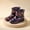 Multicolor-C, variant on Women's Cherry Print Glossy PVC Ankle Rain Boots Slip on Waterproof Short Wellies Daily Outdoor Rainy Day Fashion Boots Multicolor-C 8.5(41)