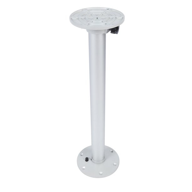 Kit De Patas De Mesa Para RV, Bases Para Patas De Mesa De Comedor Rv, aleación De Aluminio De 695 Mm Resistente A La Erosión Plateada Para Cubierta De Yate, Pontón Y Barco