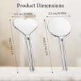 Zin Toothpaste 4 Pcs Toothpaste Key,Silver Manual Tube Squeezer Key - Walmart.com