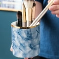 Ceramic Pen Holder Stand Cup Pencil Organizer Makeup Brush Holders for