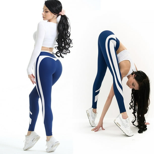 Women Yoga Pants Sexy High Waist Tight Fitness Athletic Leggings Sportswear  