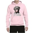 thumbnail image 2 of Wild Bobby, Pitbull to all the Haters Funny, Animal Lover, Unisex Graphic Hoodie Sweatshirt, Light Pink, Large, 2 of 4