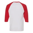 thumbnail image 4 of Artix - Mens Raglan Sleeve Baseball T-Shirts, up to Size 3XL - Tackle Breast Cancer, 4 of 4