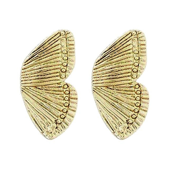Pendientes Pendientes de media ala