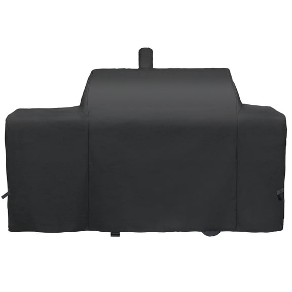 i COVER Grill Cover for Oklahoma Joe's Longhorn Grill Combo Smoker Combo Heavy Duty Waterproof Patio Outdoor Canvas Barbeque BBQ Grill Smoker Cover