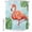 Blue, variant on Flamingo Colony Shower Curtain for Bathroom, Animal Jungle Leaf Tropical Pond Rainforest Botanical Waterproof Cloth Fabric Bathroom Accessories Set with 10 Rust Proof Plastic Hooks, 48"x72"