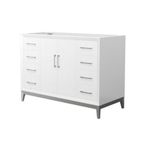 Wyndham Collection Wch818148s-Cxsxx-Mxx Amici 48" Single Free Standing Vanity Cabinet Only