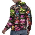 thumbnail image 6 of Cauagu Monstrous Cartoon Characters for Men's Pullover Hooded Sweatshirt Athletic Casual Hoodie Aautumn Hoodie Sweatshirt for Men Pullover Casual Hooded Sweatshirt-Large, 6 of 7