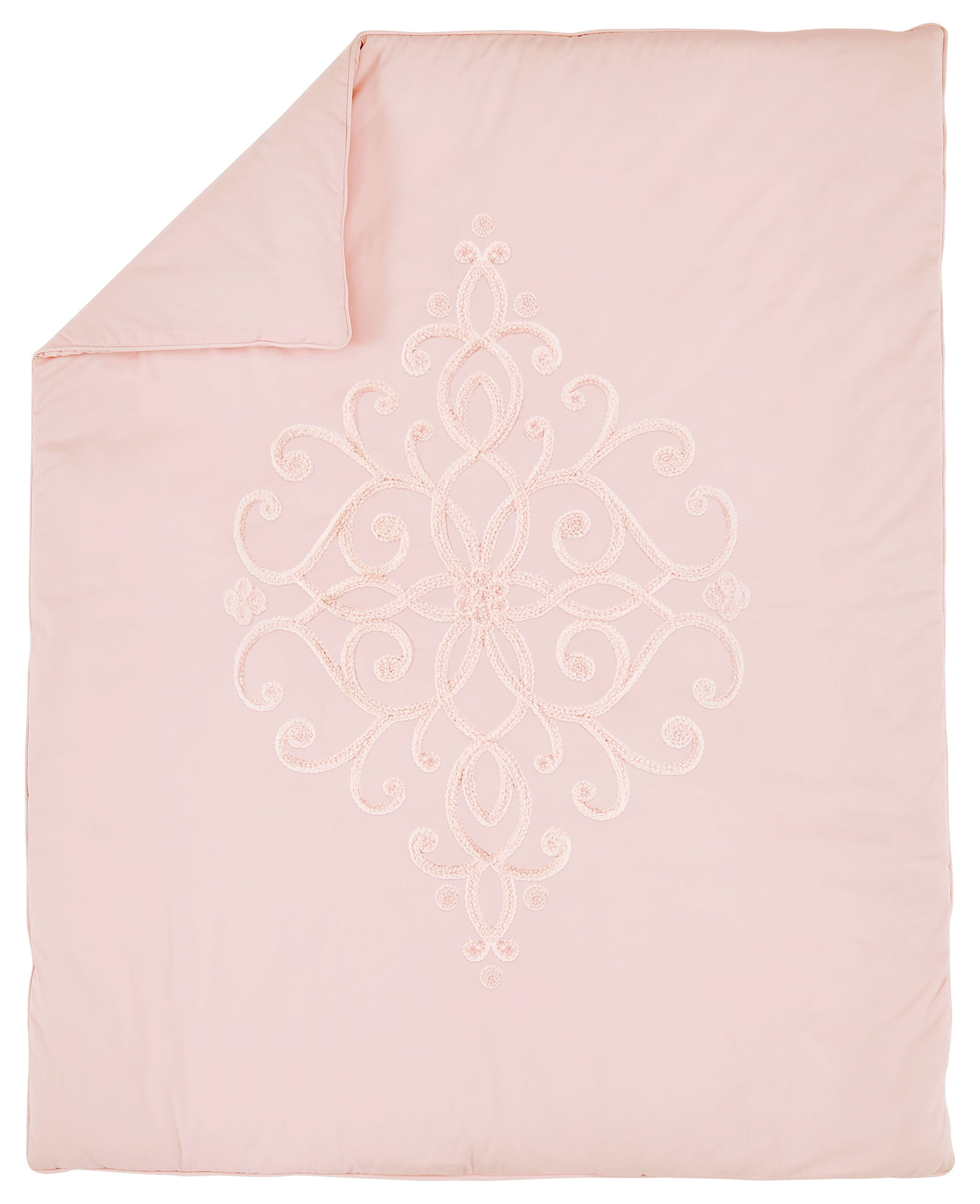 Sweet Jojo Designs Bohemian Blush Pink 4 Piece Crib Bedding Set