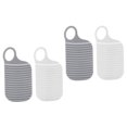 thumbnail image 3 of Minkissy 4Pcs Non-slip Washing Board White PE for Family Use, 3 of 8