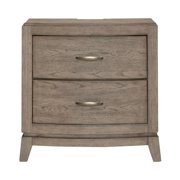 Liberty Furniture Avalon Queen Upholstered Storage Bed, Dresser & Mirror, Chest, Night Stand