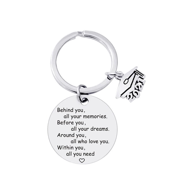 Graduate Gifts For Her Llavero Inspirador Para Mujeres College Graduation Llavero Regalo Monstrate AP007448-02