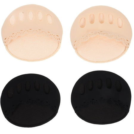 

HOMEMAXS 2 Pairs of Women Forefoot Socks Half Palm Socks Invisible Palm Socks Separated Finger Socks