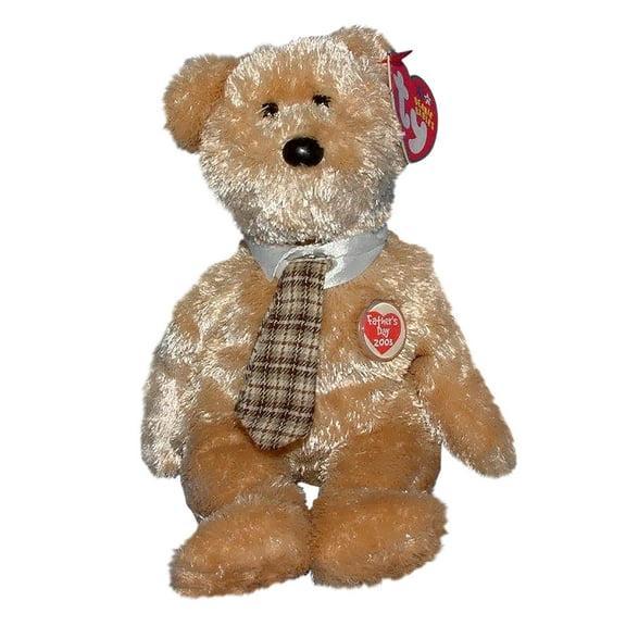 Ty Beanie Baby: Dad-e 2003 the Bear | Stuffed Animal | MWMT