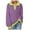 Purple, variant on Durtebeua Oversized Hoodies for Women Women's Oversized Sweatshirt Long Sleeve Shirts for Women Crewneck Hoodies Casual Pullover Top Y21K Tops Pink,M