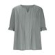 thumbnail image 5 of Blusas para mujer,Blusa de lentejuelas para mujer, manga corta, cuello en V, poliéster, corte holgado, informal, sopatenor, 5 of 9