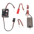 thumbnail image 2 of 1/18 1/24 RC CEPILADO ESC MOTOR SIN ESCOBILLAS, enchufe y Juego de motor Sin Escobillas Cepilado Set Overload Protecting 15A Alta Eficiencia Portátil para Escalar, 2 of 7