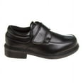 thumbnail image 2 of French Little Kids' Boys' Faux Leather Lace-Up School Shoes, Size 3, 2 of 8