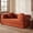 Orange, variant on 65"Folding Sofa Bed Convertable Corduroy Couch King Size Floor Sleeper 4-in-1 DIY Combination Modular Sofa Fold Out.