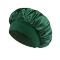 thumbnail image 3 of Bucket Hat for Home and Travel - Satin Wide Brim Fashionable Sleep Cap Sun Shield Seasonal All-Weather Accessory, 3 of 3