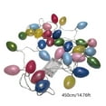 thumbnail image 3 of BiFandian LED Easter Egg String Lights, Colorful Eggshell Fairy Lights for Bedroom, Battery Operated Decorative Lights for Party, Holiday, Spring, Wall, Window, 3 of 8