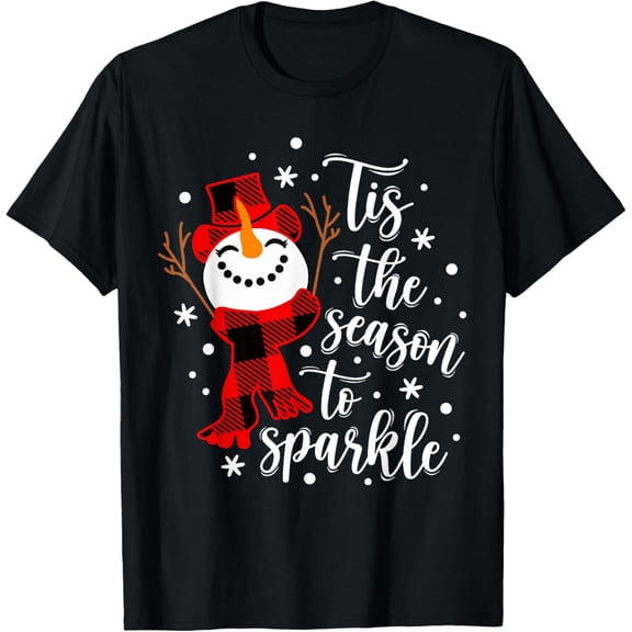 Tis The Season To Sparkle Matching Family T-Shirt
