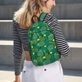 thumbnail image 5 of Yiaed Tennis Rackets and Balls Print Print Laptop Backpack Travel Canvas Backpack Vintage Aesthetic Backpack for School Knapsack Backpack Backpack for School-, 5 of 5