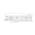 thumbnail image 4 of 001-3777: Craftsman Modern 1 Bed, 1 Bath Luxury Home Plan, 912 Sq Ft: Full Blueprints with License to Build by Home Plan Marketplace - Lesuto, 4 of 6