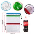 thumbnail image 3 of Bolsas de malla reutilizables, bolsas de malla ligeras transparentes lavables para frutas, verduras, comestibles BANYUO  Hogar, 3 of 5