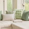 thumbnail image 4 of Nvzi Throw Pillow Cover 18x18 Decorative Cushion Case Farmhouse Pillowcase Modern Pillow Covers for Sofa,Couch, Living Room, Green, 4 of 5