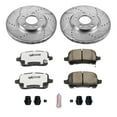 thumbnail image 3 of PowerStop Front Z26 Street Warrior Carbon-Fiber Ceramic Brake Pad and Drilled and Slotted Rotor Kit Fits: PONTIAC SATURN Select Models K1433-26, 3 of 9