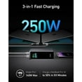 thumbnail image 4 of Anker Prime 27,650mAh Power Bank (250W), 3-Port Portable Charger, Smart App, Compatible with MacBook Pro/Air, iPhone 14/13 Series, Samsung, Dell, AirPods, and More (Charging Base Not Included), 4 of 6