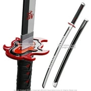 ABS Plastic Blade Tanjiro Kagura Nichirin Katana Samurai Sword Demon