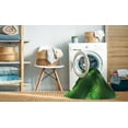 thumbnail image 2 of Ahgly Tapis Rectangulaire Lavable en Machine Intérieur Vert Émeraude Profond, 6 Pieds x 9 Pieds, 2 of 7