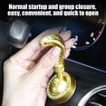 thumbnail image 6 of Partheme Car Joystick Push to Start Button Cover,Cool Metal Vehicle Engine Starter Stop Button Rocker, Auto Interior One-Touch Push to Start Protector, Universal for Vehicles, Yellow, 6 of 6