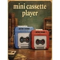 thumbnail image 6 of Mini Cassette Player Keychain - Portable Retro Audio Recorder & Player Small Tape Player For Music Nostalgic Gift, 6 of 9