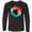 AB-Black, variant on Inktastic Drummer Retro Drum Set Long Sleeve Youth T-Shirt