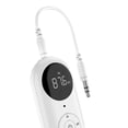 thumbnail image 3 of Adaptador de Audio inalámbrico 3 en 1 Compatible con Bluetooth 53 llamada con manos libres pantalla LED 300mAh para coche ordenador TV teléfono móvil altavoz, 3 of 8