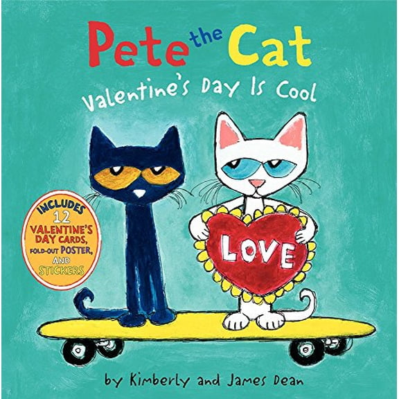 Pre-Owned Pete the Cat: Valentine's Day Is Cool (Hardcover) 0062198653 9780062198655