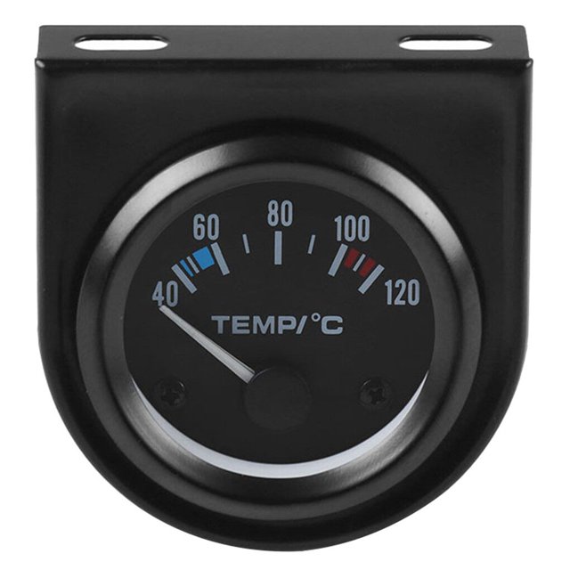 Scienceny Medidor de temperatura del agua del coche DC 12V Vehículo Medidor de temperatura del agua de alta sensibilidad Medidor de puntero con Vehículos, repuestos y accesorios Mis