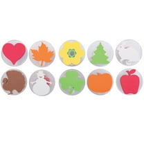 READY 2 LEARN Giant Stampers - Holiday Shapes - Set of 10