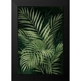 thumbnail image 2 of Nan 11x14 Black Modern Framed Museum Art Print Titled - Island Dream Palms II, 2 of 5
