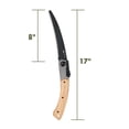 thumbnail image 2 of Ozark Trail 17" Folding Camping Saw with Hickory Handle, 2 of 11