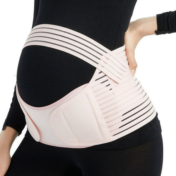 Cinturón abdominal prenatal para embarazadas cuatro estaciones Cinturón abdominal transpirable prenatal para bebés posparto para reducir la presión lumbar