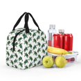 thumbnail image 4 of KLL Watercolor Turtle Print Insulated Lunch Bag Women, Reusable Cute Tote Lunch Box for Adult & Men, Leakproof Cooler Lunch Bags for Work Office Travel Picnic, 4 of 5